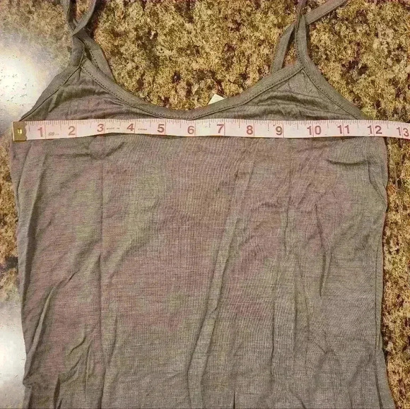 NWT Boohoo Women's Freida Basic Strappy Cami Bodycon Dress - KHAKI - Picture 7 of 12